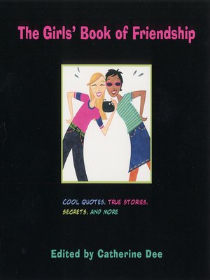cover image of The Girls' Book of Friendship